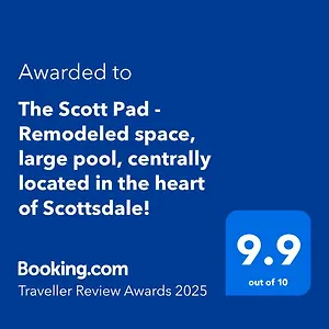 The Scott Pad - Remodeled Space, Large Pool, Centrally Located In The Heart Of Scottsdale! Apartment